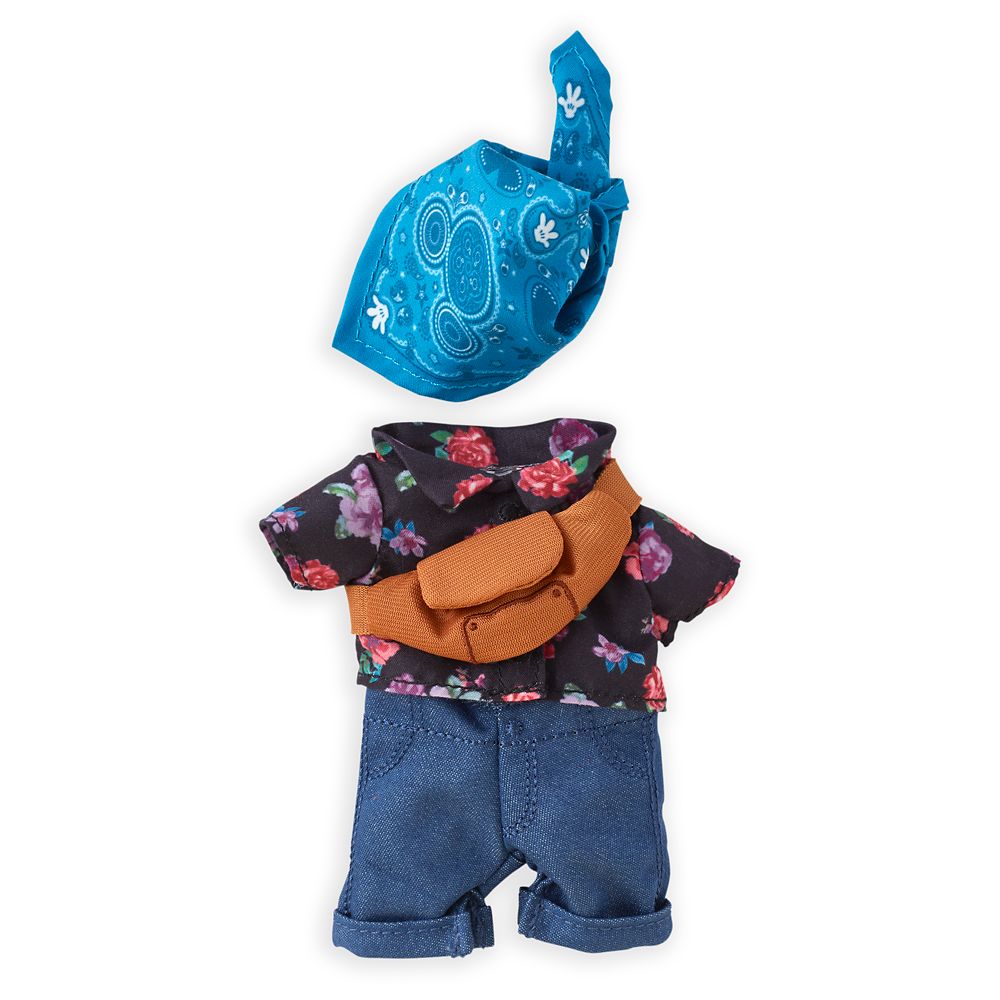 Disney nuiMOs Outfit – Floral Shirt with Bandana and Sling Bag Set released today