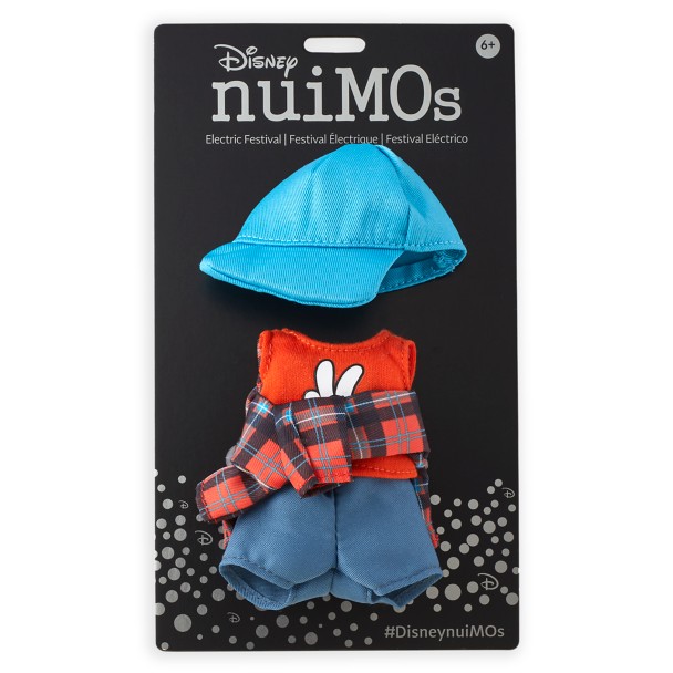 Disney nuiMOs Outfit – Tank Shirt with Blue Cap and Plaid Flannel Set ...