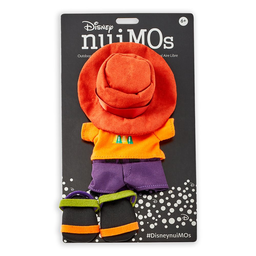 Disney nuiMOs Outfit – Orange T-Shirt with Brimmer Hat and Sandals