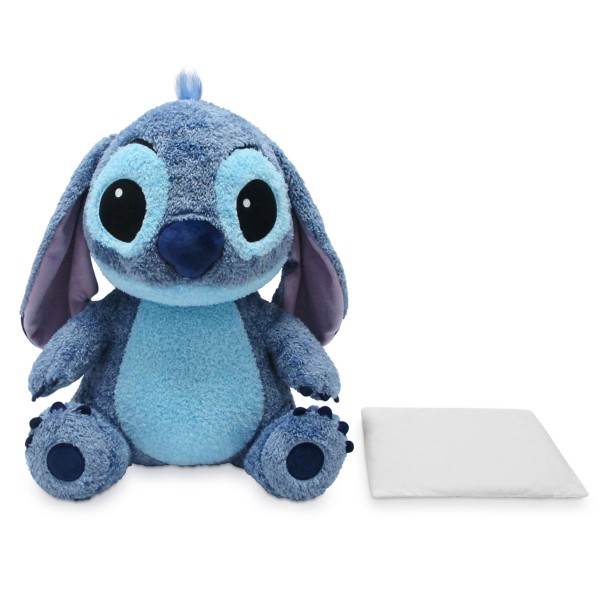 Disney Stitch & Angel Plush Set - Lilo & Stitch - Medium 15'' H (Seated,  from Rear to tip of Ear) 