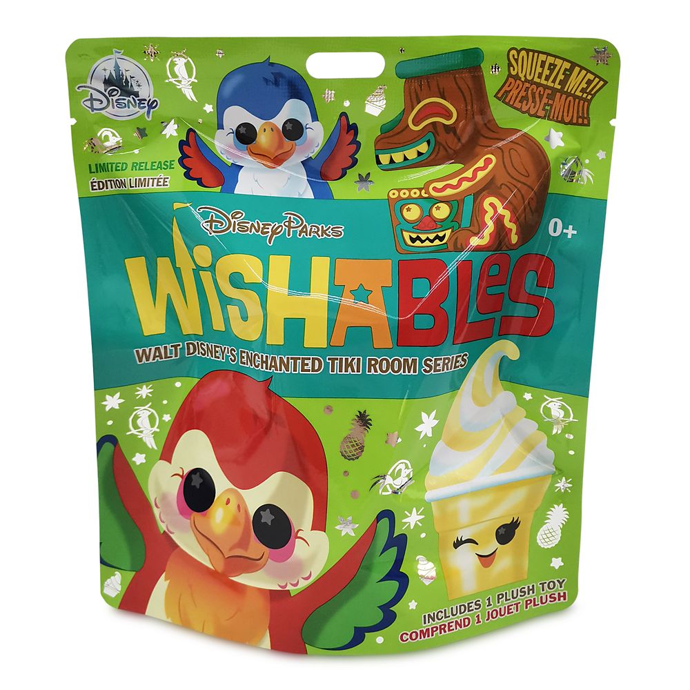 Disney Parks Wishables Mystery Plush – Walt Disney's Enchanted Tiki Room – Micro – Limited Release