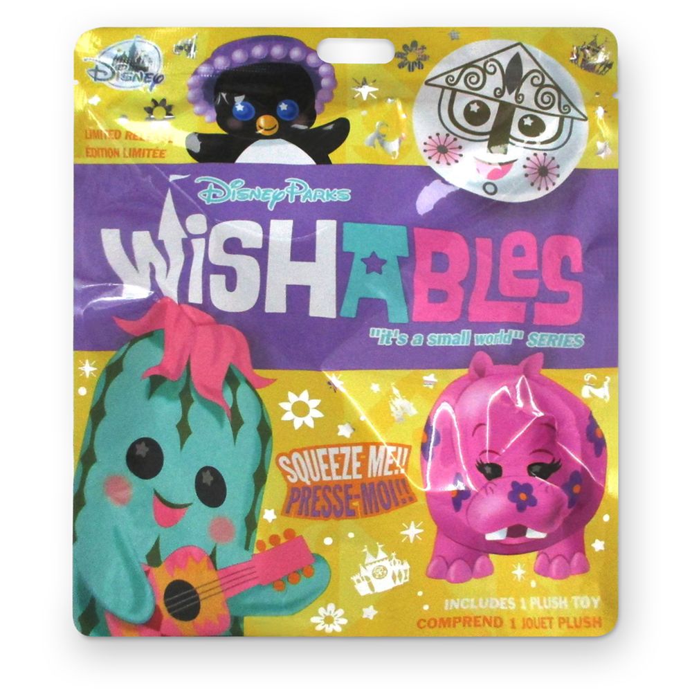 Disney Parks Wishables Mystery Plush – ''it's a small world'' – Micro 4 1/2'' – Limited Release