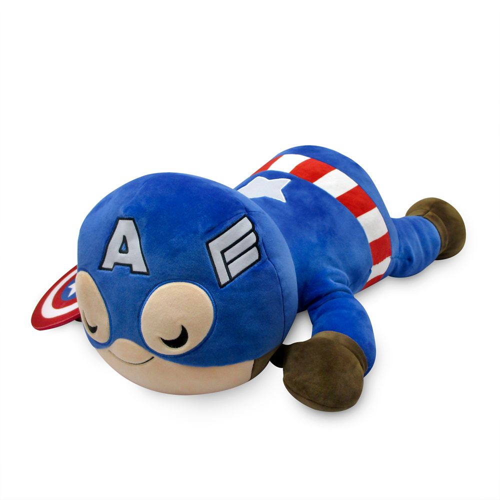 Captain America Cuddleez Plush – Large 22” now available