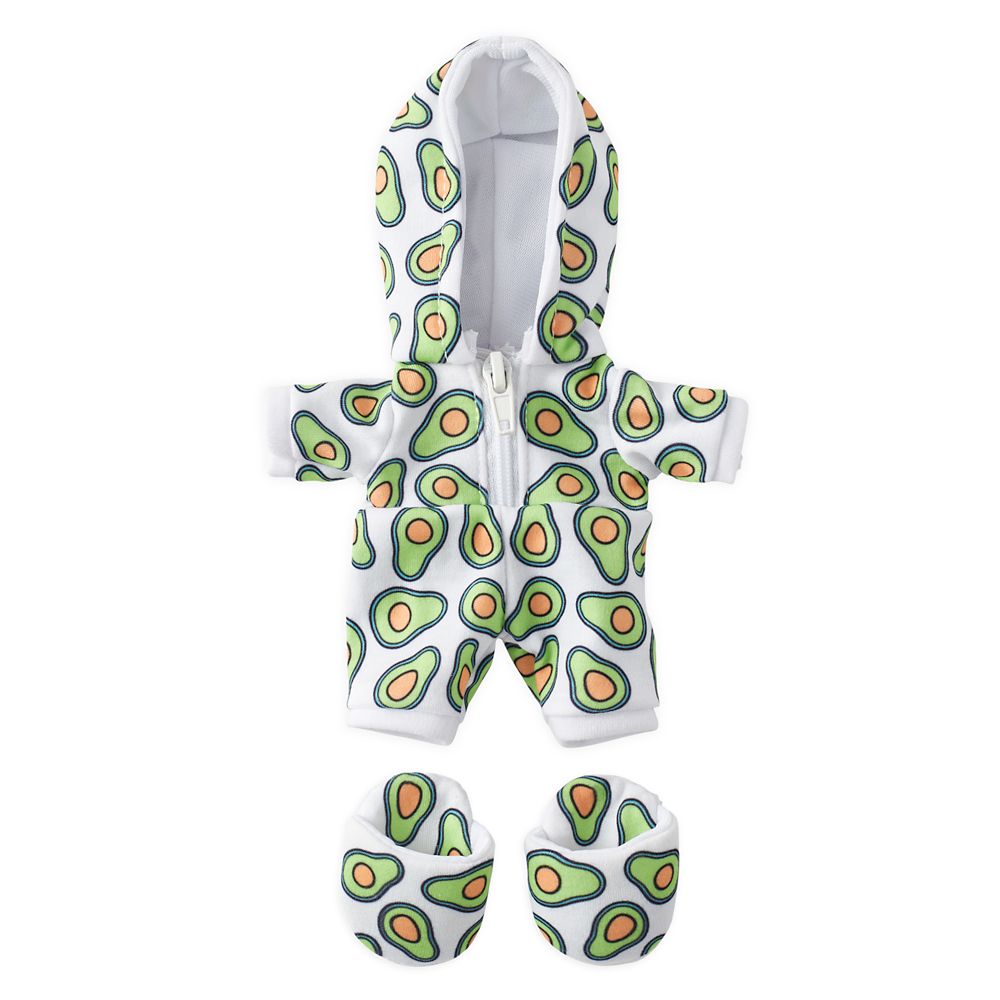 Avocado Bodysuit with Slippers