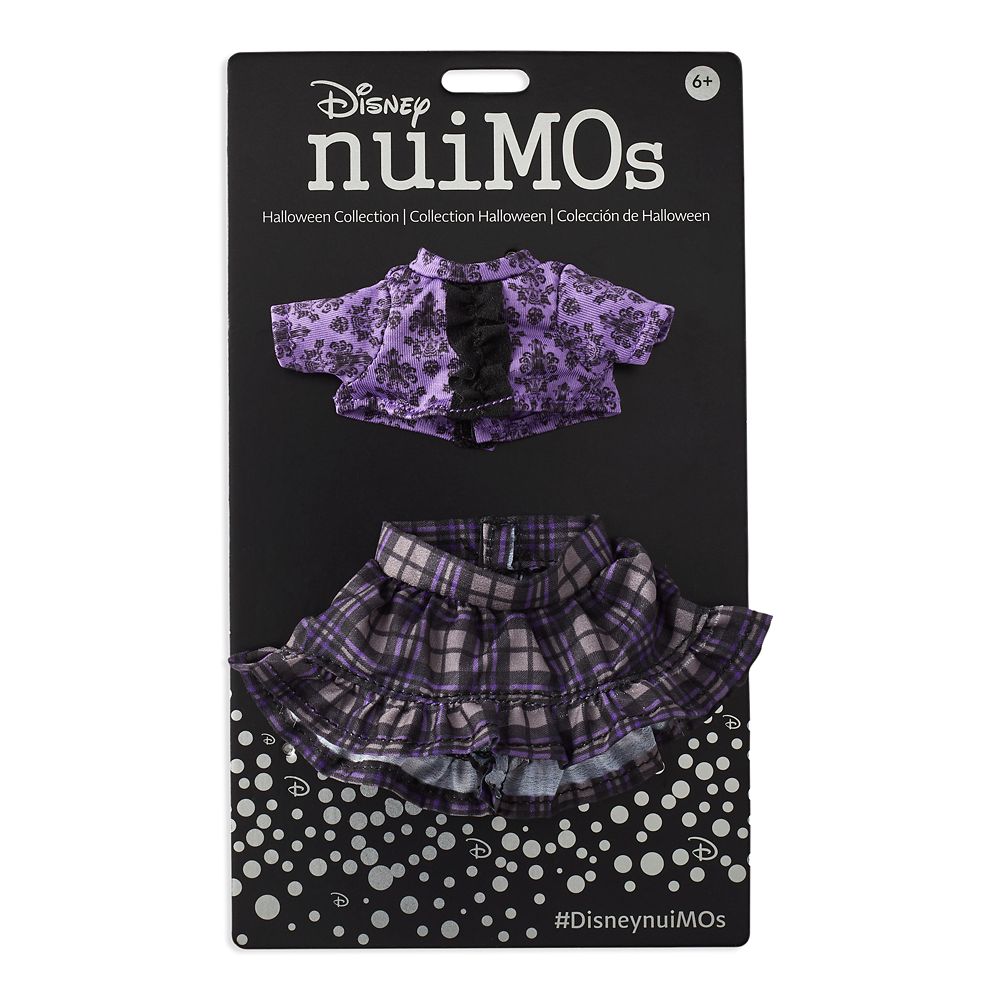 Disney nuiMOs Outfit – Happy Haunts Shirt with Plaid Skirt