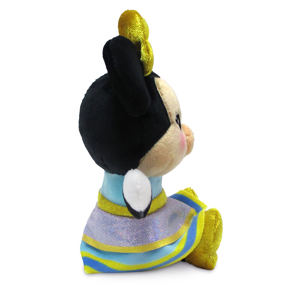 Minnie Mouse Disney Parks Wishables Plush – Walt Disney World 50th Anniversary – Micro 5'' – Limited Release