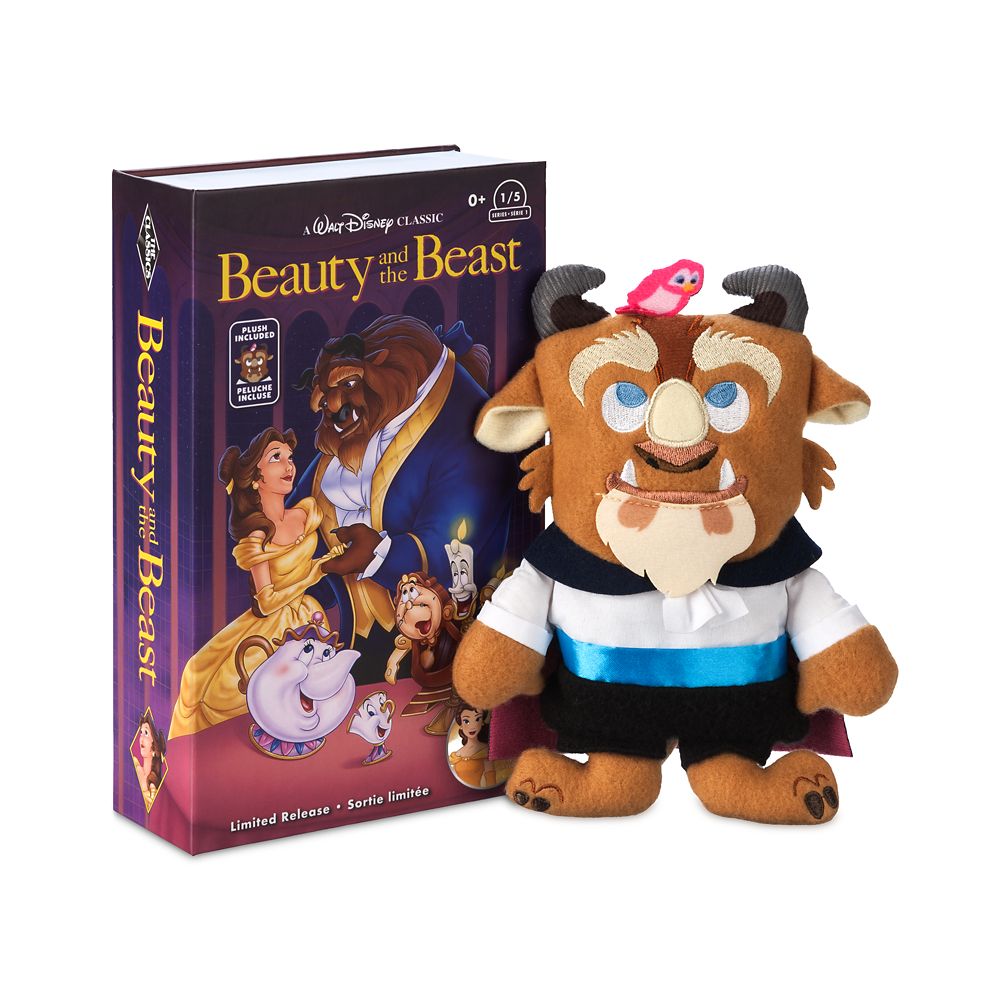 Beast VHS Plush – Beauty and the Beast – Small 8'' – Limited Release
