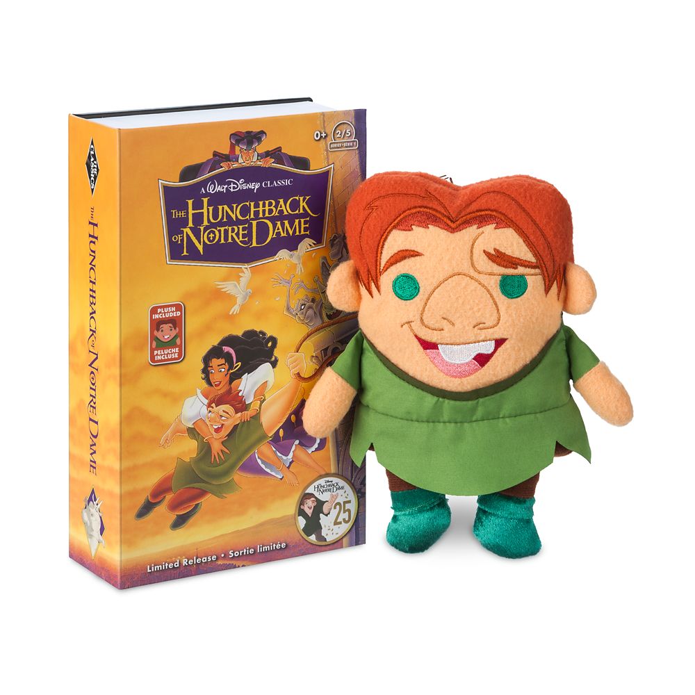 Quasimodo VHS Plush – The Hunchback of Notre Dame – Small 7'' – Limited Release