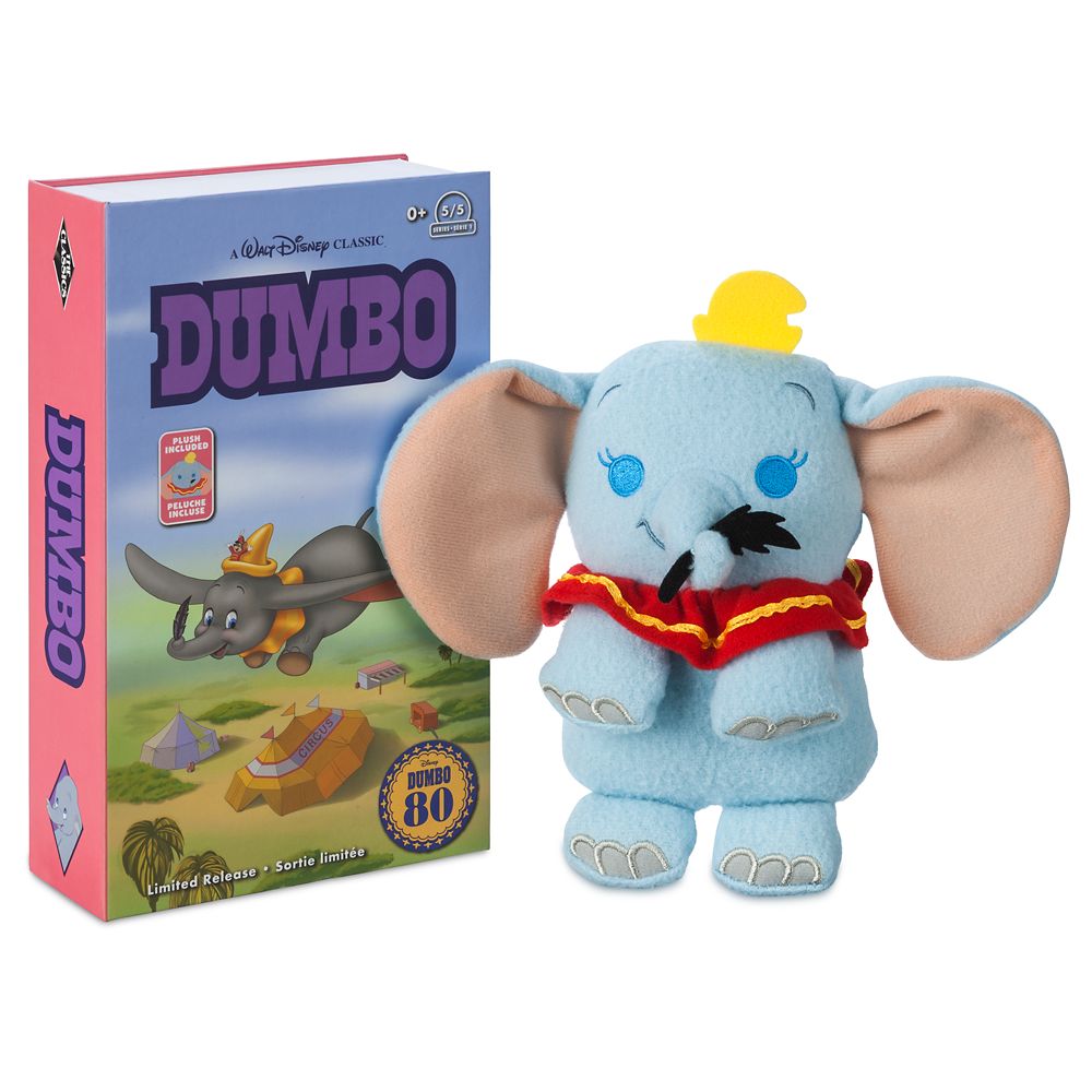 Dumbo VHS Plush  Small 6 3/4  Limited Release Official shopDisney