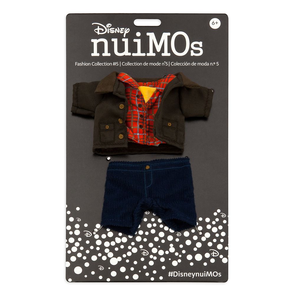 Disney nuiMOs Outfit – Plaid Shirt with Corduroy Pants and Jacket