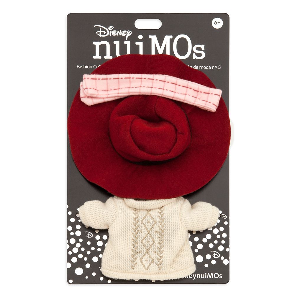 Disney nuiMOs Outfit – Sweater Dress with Plaid Scarf and Hat