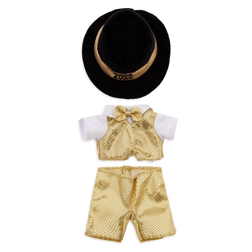 Disney nuiMOs Outfit – Gold Suit with Black and Gold 2022 Hat