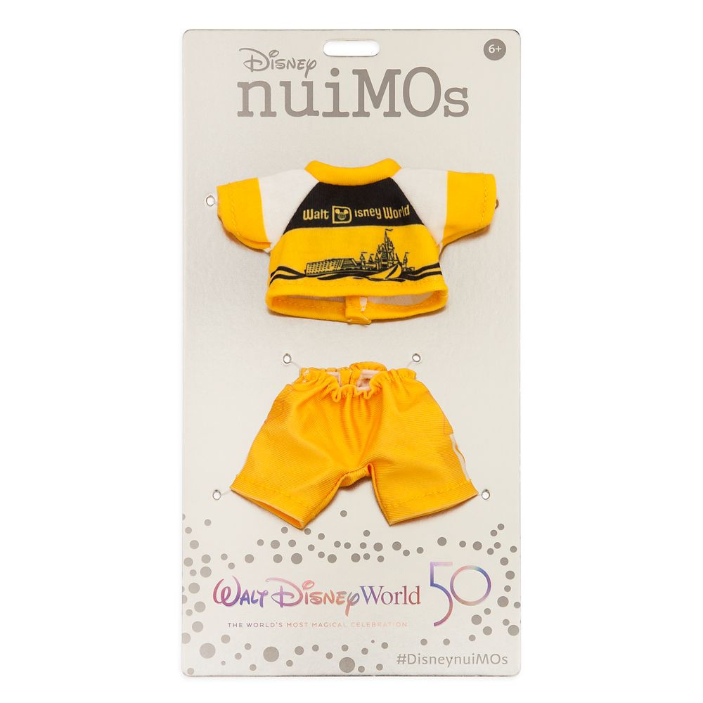 Disney nuiMOs Outfit – Yellow and White Walt Disney World Set – Walt Disney World 50th Anniversary