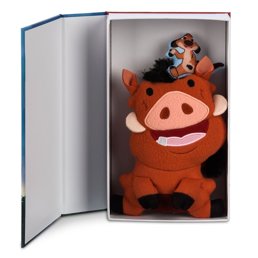 Timon and Pumbaa VHS Plush – The Lion King – Small 8'' – Limited Release