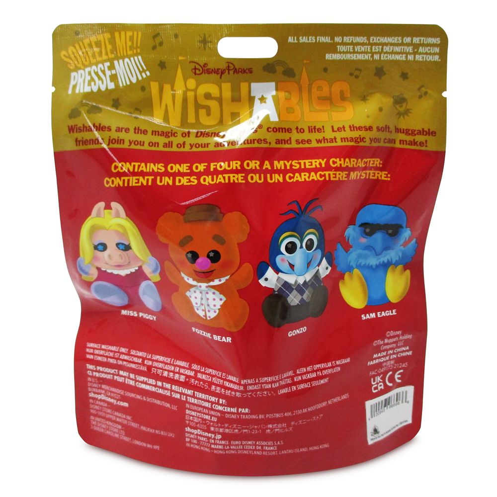 Disney Parks Wishables Mystery Plush – Muppet ★ Vision 3D Series – Micro – Limited Release