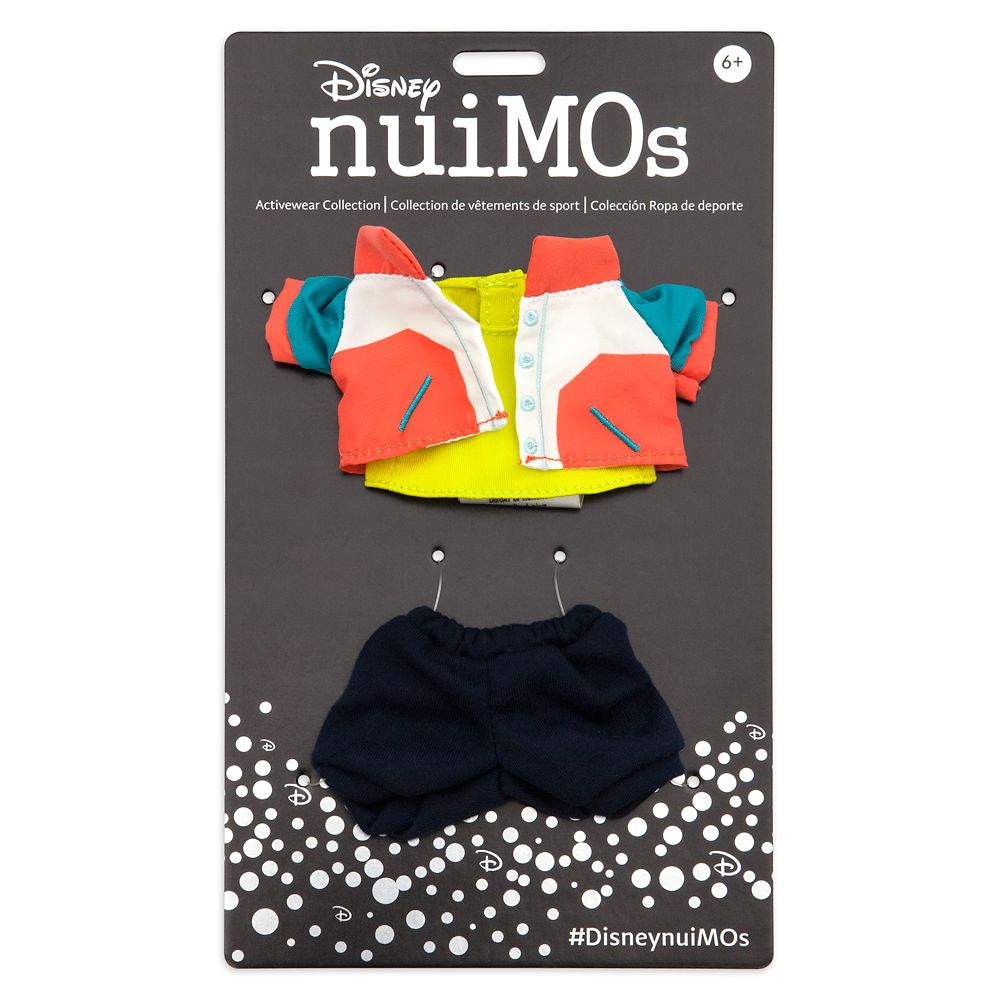 Disney nuiMOs Outfit – Color-Blocked Windbreaker with Tank Top and Joggers