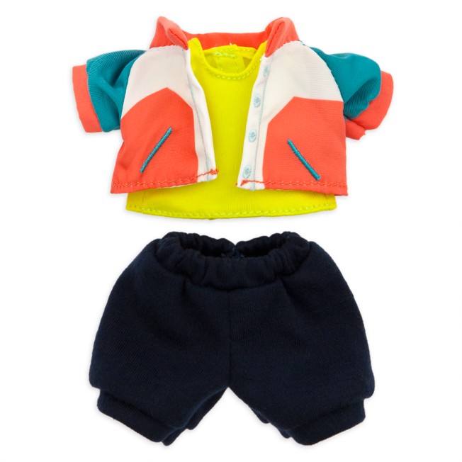 Disney nuiMOs Outfit – Color-Blocked Windbreaker with Tank Top and Joggers