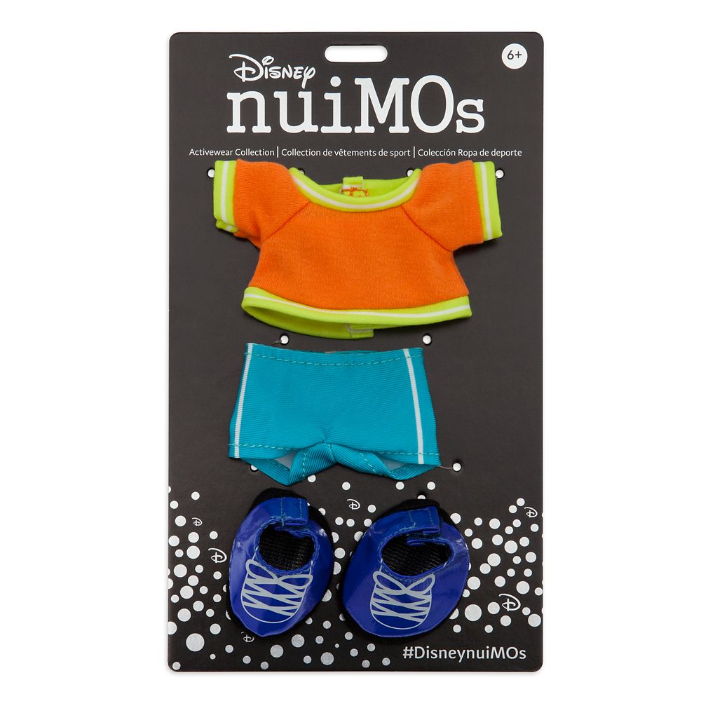 Disney nuiMOs Outfit – T-Shirt with Bike Shorts and Sneakers