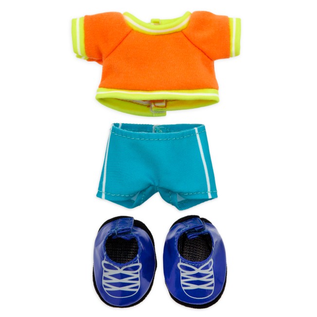 Disney nuiMOs Outfit – T-Shirt with Bike Shorts and Sneakers