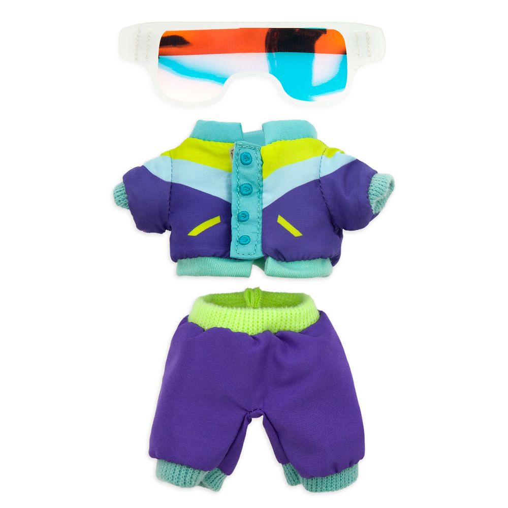 Disney nuiMOs Outfit – Purple Snow Jacket with Snowpants and Snowboard Goggles