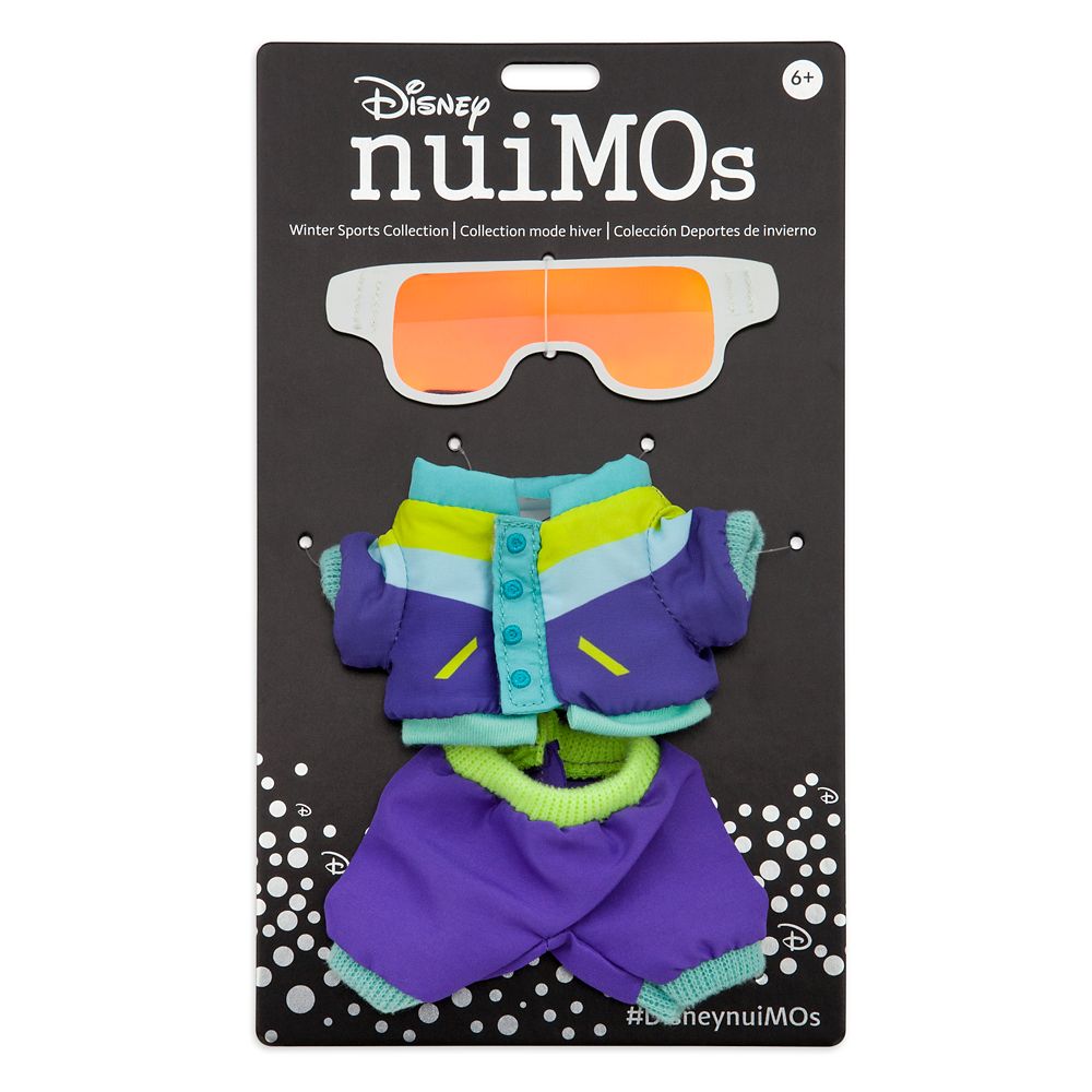 Disney nuiMOs Outfit – Purple Snow Jacket with Snowpants and Snowboard Goggles