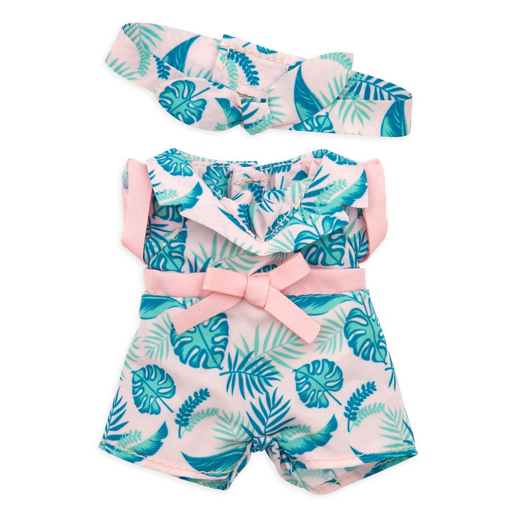 Disney nuiMOs Outfit – Tropical Print Jumpsuit with Headband