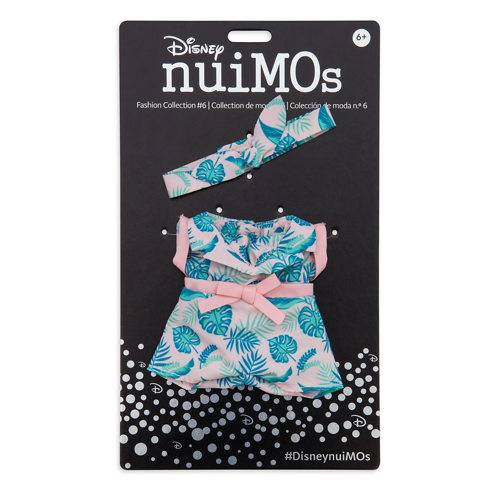 Disney nuiMOs Outfit – Tropical Print Jumpsuit with Headband