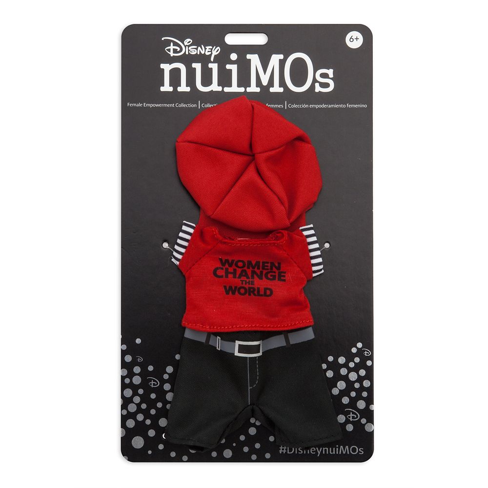 Disney nuiMOs Outfit – Red Graphic T-Shirt with Black Pants and Red Hat