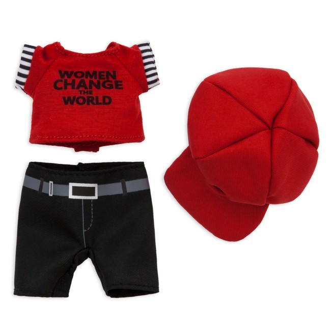 Disney nuiMOs Outfit – Red Graphic T-Shirt with Black Pants and Red Hat