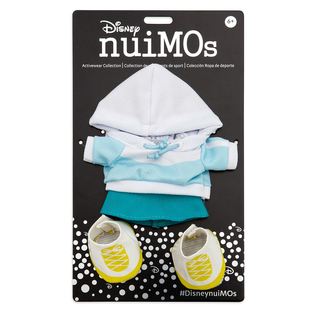 Disney nuiMOs Outfit – Mesh Hoodie with Active Skirt and Sneakers