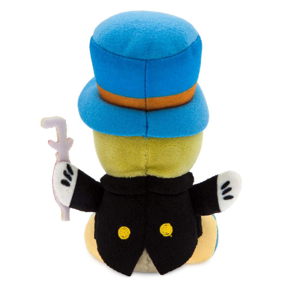 Jiminy Cricket Disney Parks Wishables Plush – Pinocchio's Daring Journey – Micro 4'' – Limited Release