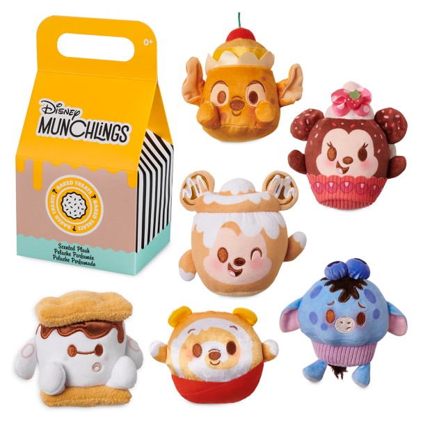 Disney Munchlings Mystery Scented Plush – Baked Treats – Micro 4 3/4''