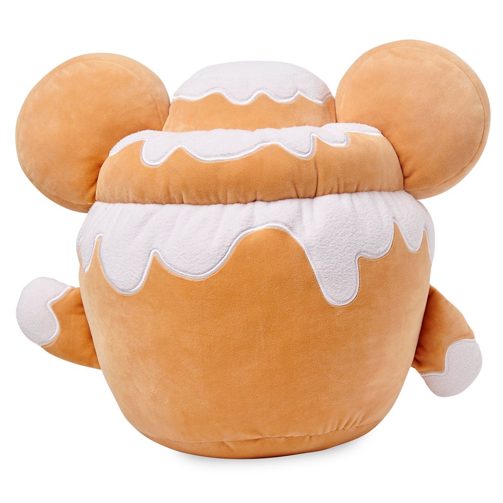 Mickey Mouse Cinnamon Bun Disney Munchlings Scented Plush – Baked Treats – Medium 14 1/2''