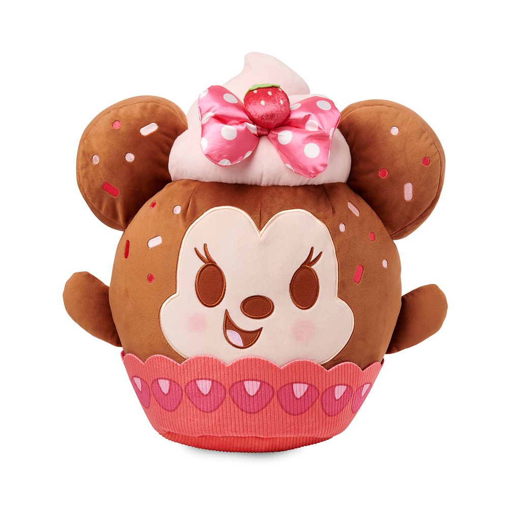 Minnie Mouse Strawberry Cupcake Disney Munchlings Scented Plush ? Baked Treats ? Medium 16