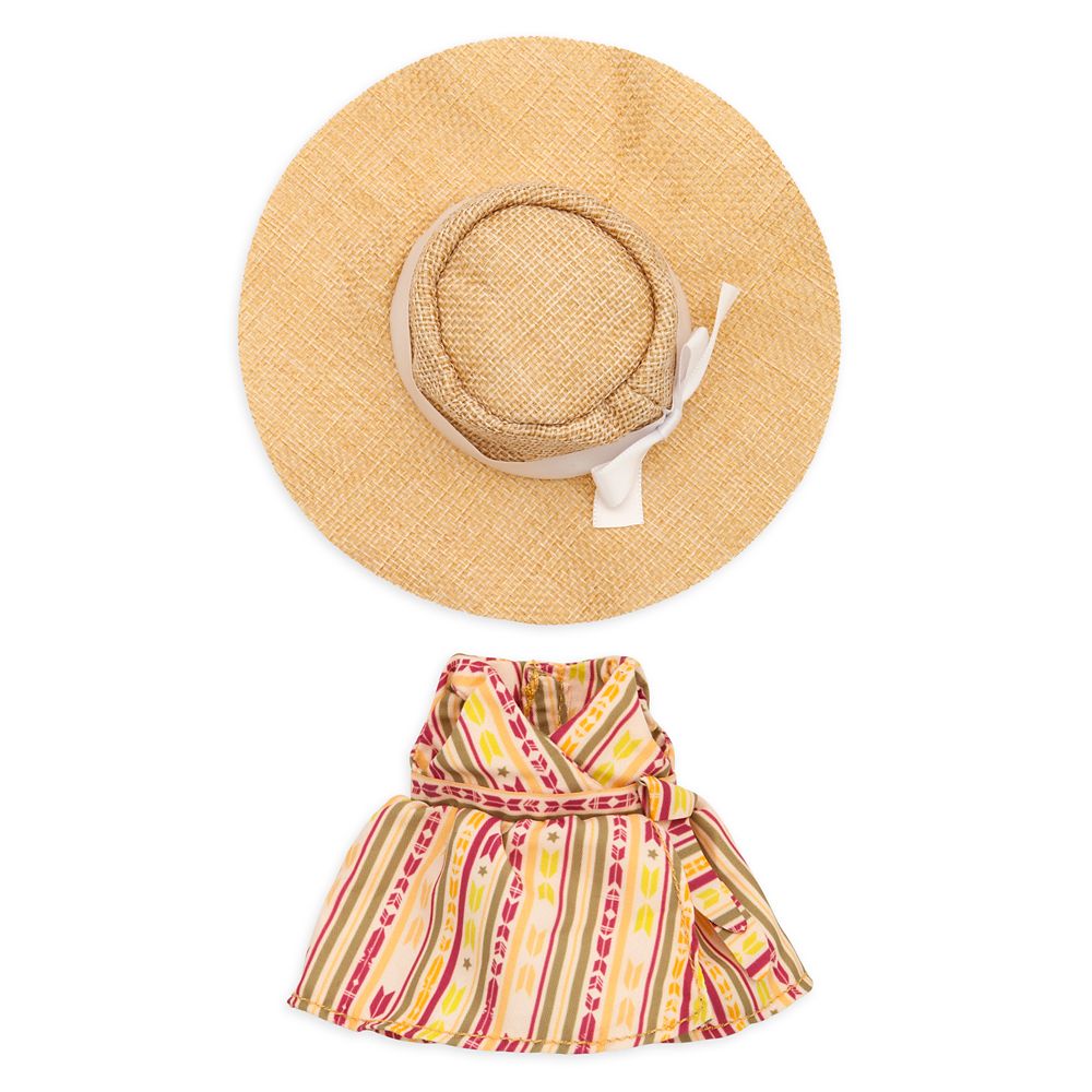 Disney nuiMOs Outfit – Printed Wrap Dress with Sun Hat is now available for purchase