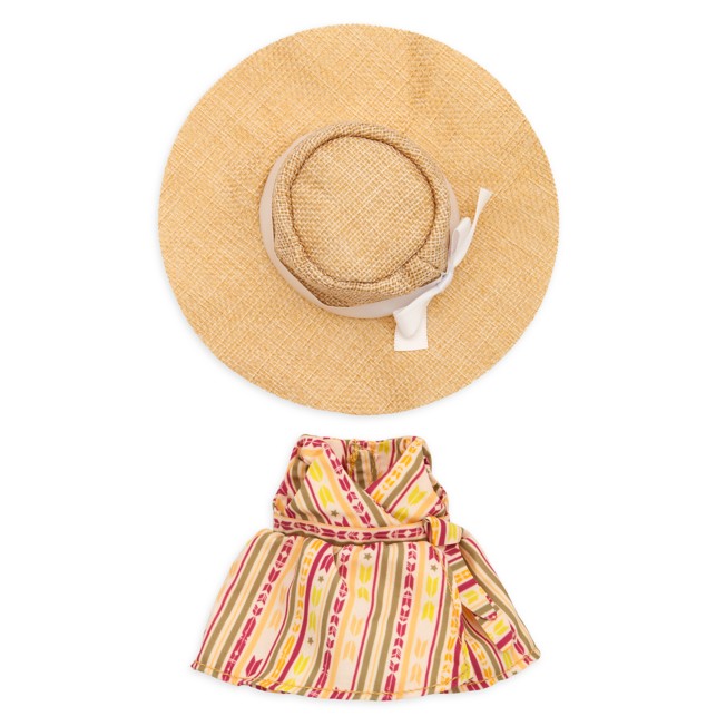 Disney nuiMOs Outfit – Printed Wrap Dress with Sun Hat