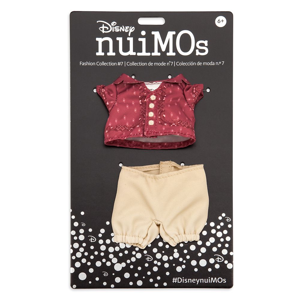 Disney nuiMOs Outfit – Handkerchief Button-Down Shirt with Joggers