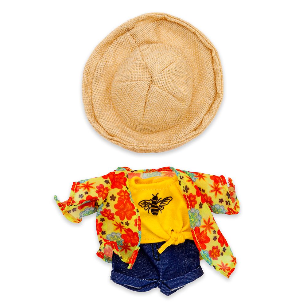 Disney nuiMOs Outfit – Graphic T-shirt with Patterned Kimono, Jeans and Sun Hat is now out for purchase