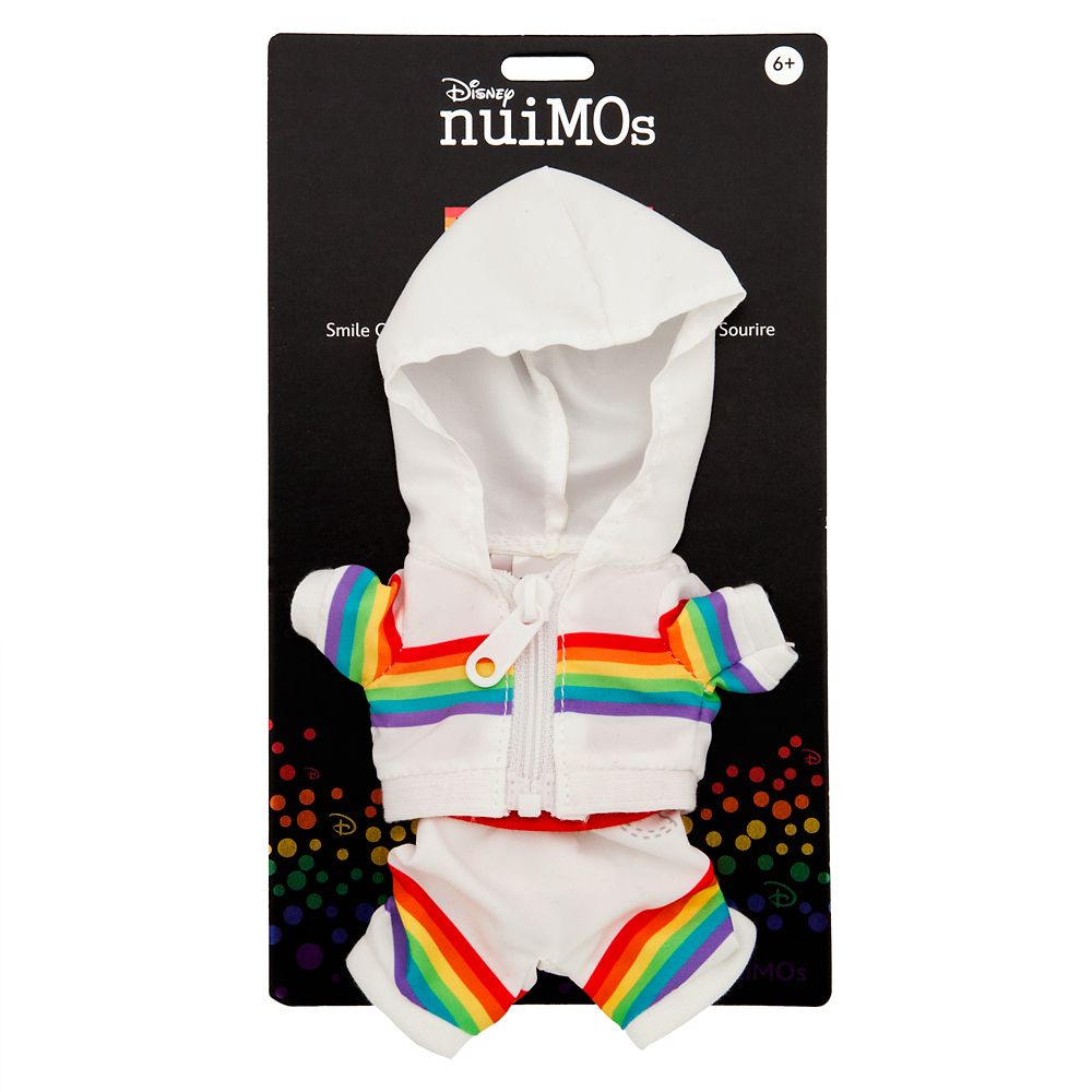 Disney Pride Collection Disney nuiMOs Outfit – Rainbow Tracksuit with Graphic T-Shirt