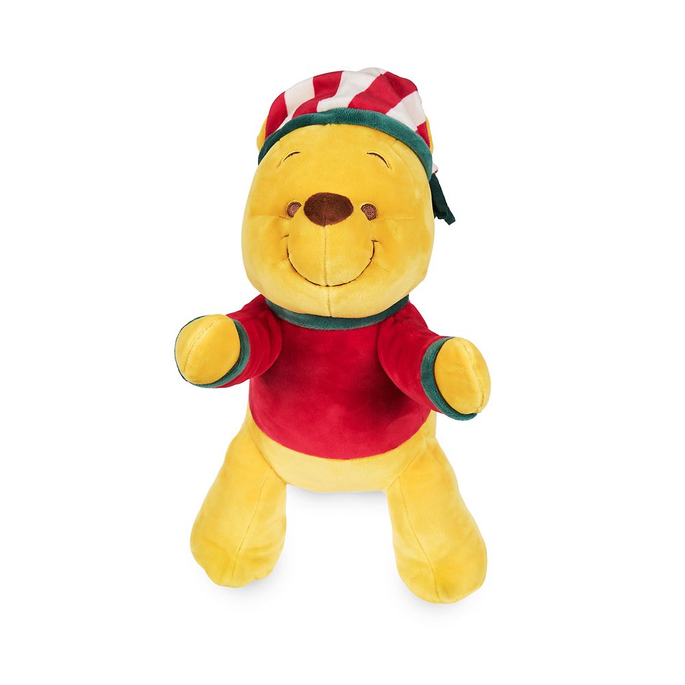 Winnie the Pooh Holiday Cuddleez Plush – Medium – 13''