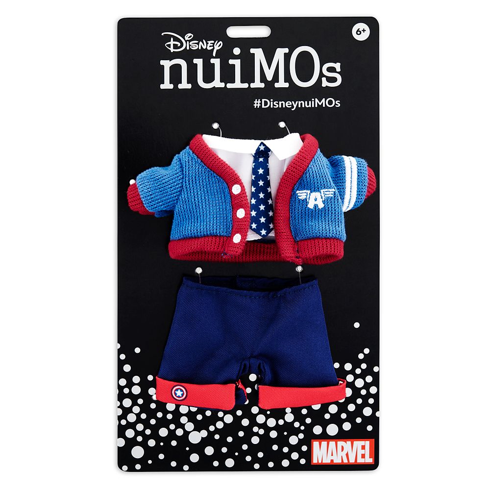 Disney nuiMOs Captain America Inspired Outfit