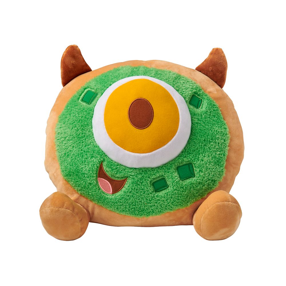 Mike Wazowski Avocado Breakfast Bagel Disney Munchlings Scented Plush – Garden Goodness – Medium 13 1/2” – Monsters, Inc. is now out for purchase