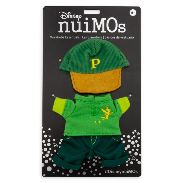 Disney nuiMOs Outfit – Peter Pan Henley with Faux-Layered Sleeves, Jeans and Baseball Cap
