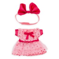 Disney nuiMOs Outfit – Valentine's Day Pink Heart Dress and Heart Bow