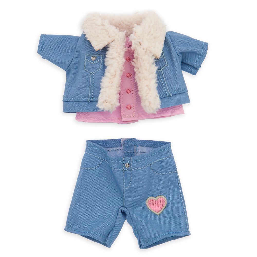 Disney nuiMOs Outfit – Valentine’s Day Sherpa-Lined Heart Denim Jacket and Jeans – Buy Online Now