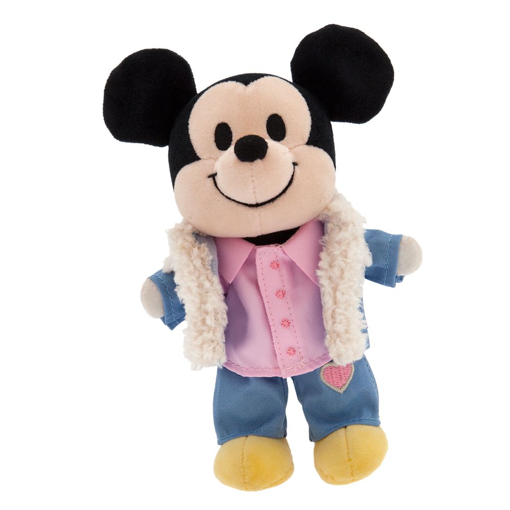 Disney nuiMOs Outfit – Valentine's Day Sherpa-Lined Heart Denim Jacket and Jeans