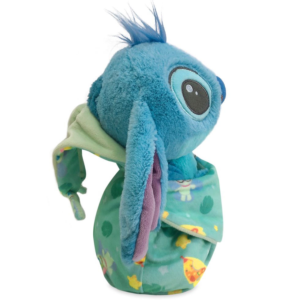 Disney Babies Stitch Plush with Blanket Pouch – Small 10 1/4''