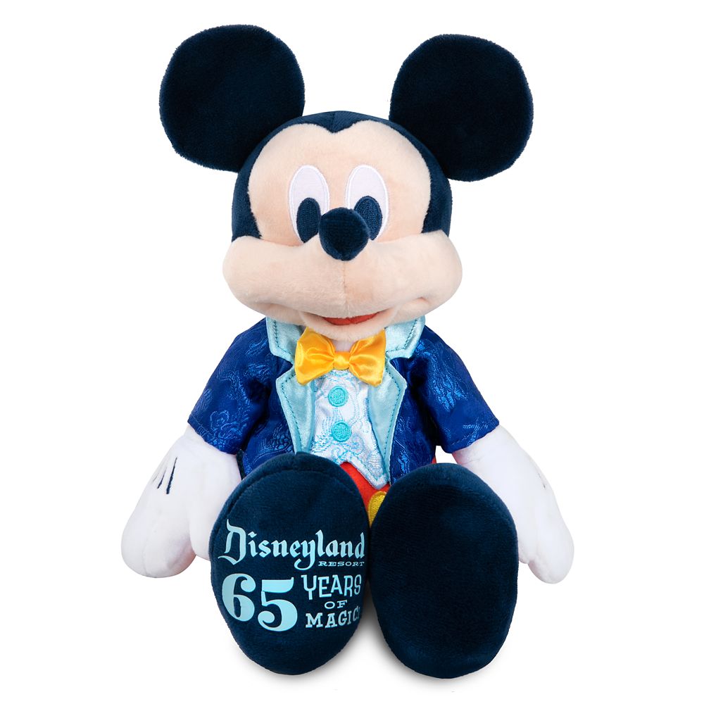 baby blue mickey mouse plush toy