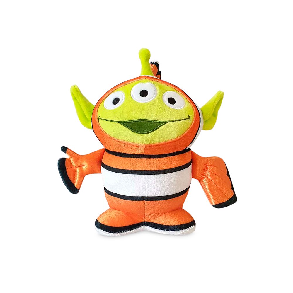 chicken little orange alien stuffed animal