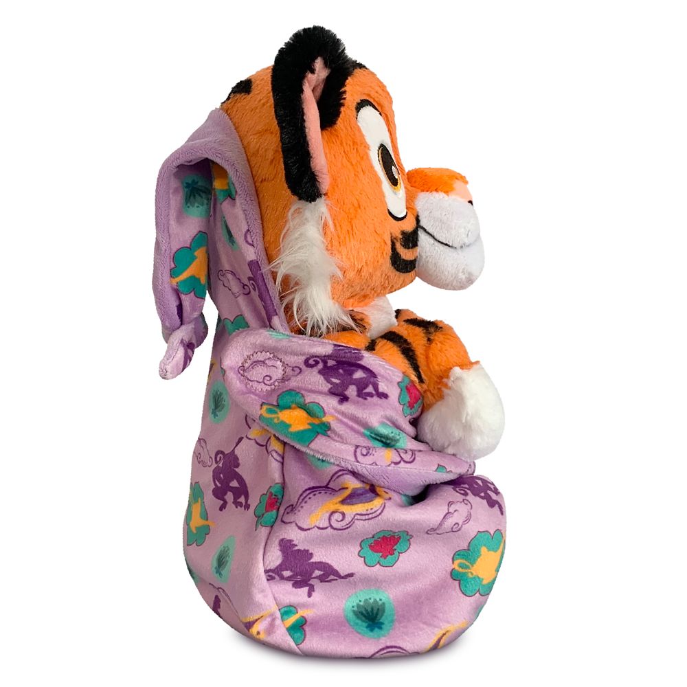 Disney Babies Rajah Plush Doll in Pouch &ndash; Aladdin &ndash; Small 10 1/4''